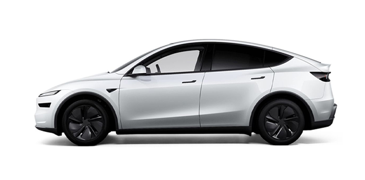 Tesla Side View