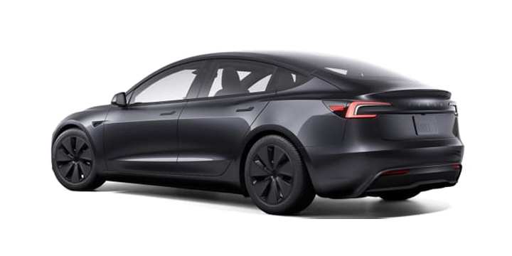 Tesla back View
